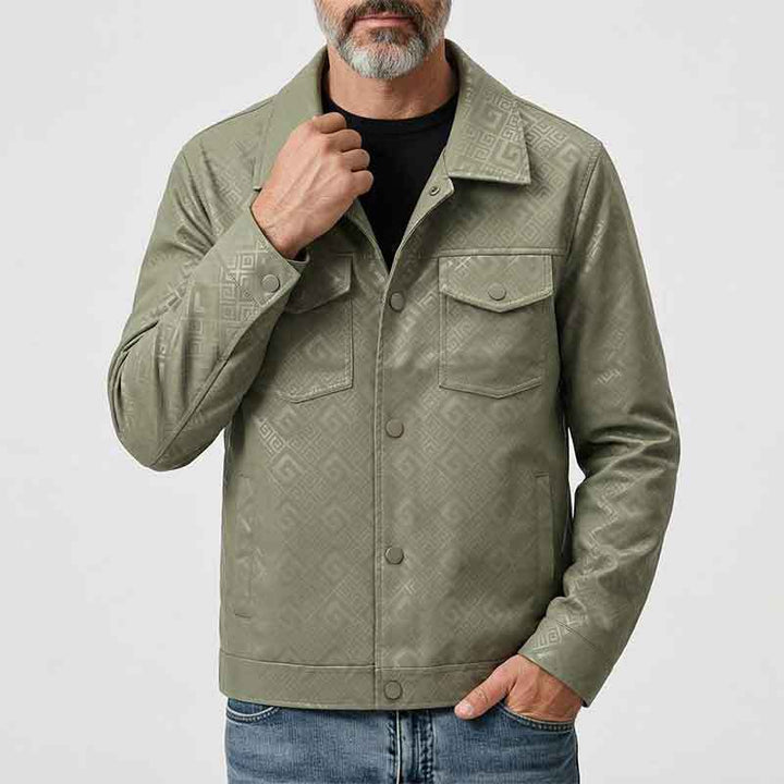 Men's Fashionable Utility Jacket with Practical Pockets Mune Fashion 1788241587