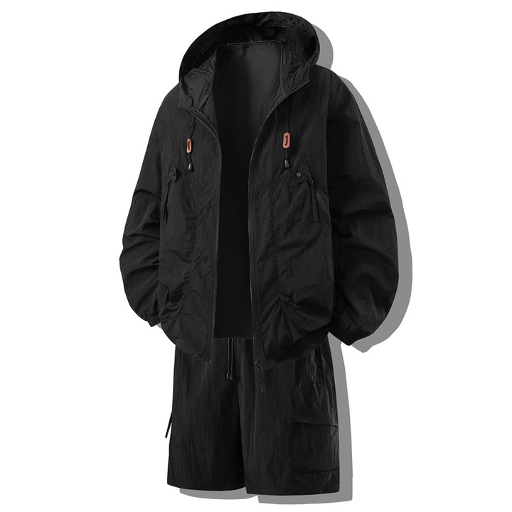 Women's Lightweight Outdoor Jacket with Shorts