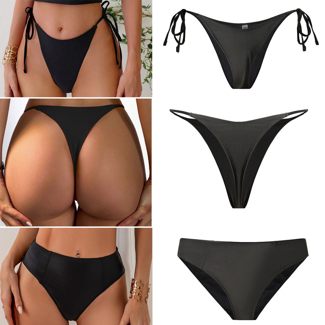 Ladies High-Cut Bikini with Side Ties Mune Fashion