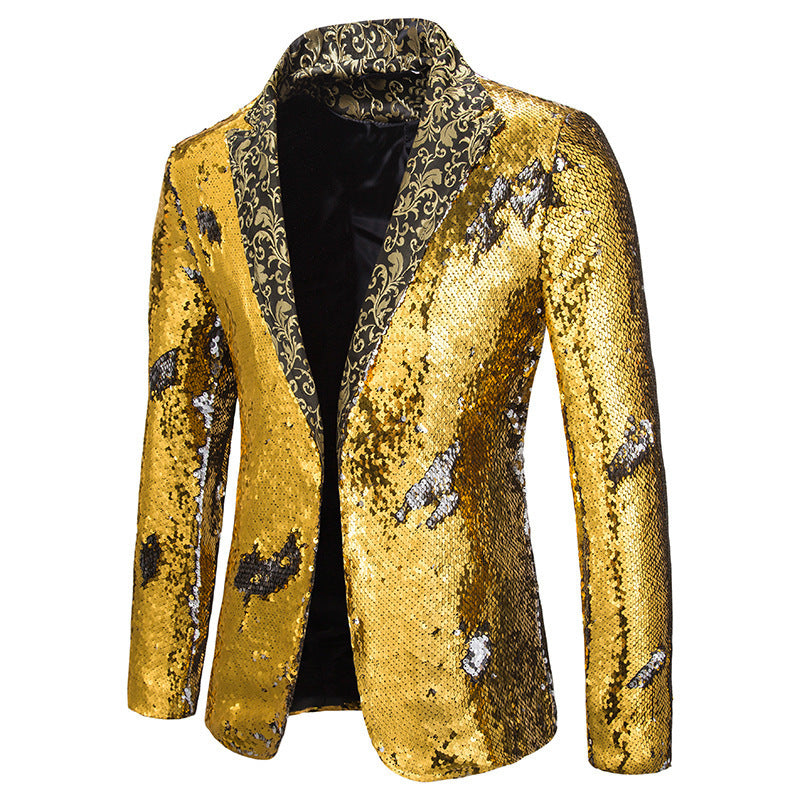 Men's Extravagant Sequin Blazer Jacket Mune