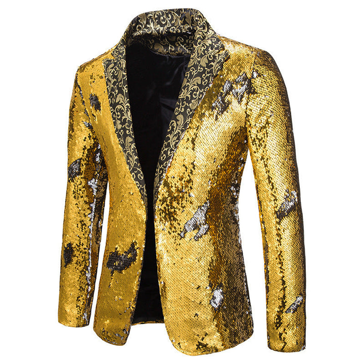 Men's Extravagant Sequin Blazer Jacket Mune