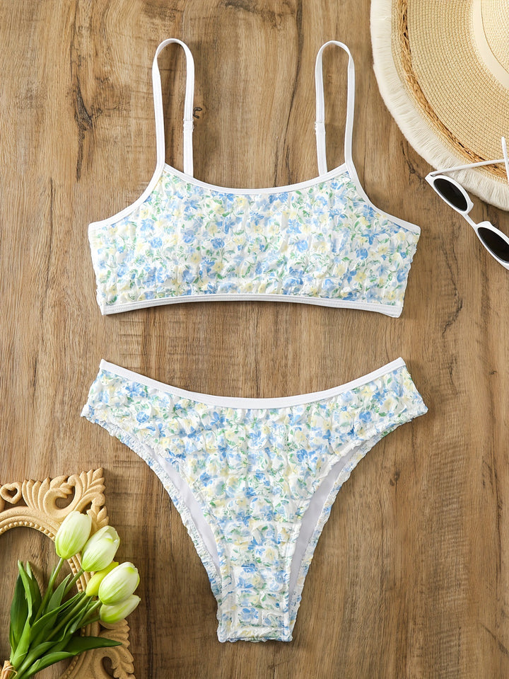 Women's bikini set with elegant floral design Mune Fashion