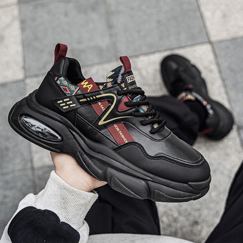 Women's Fashion Sneakers with Innovative Upper Material and Shock-Absorbing Sole Mune Fashion