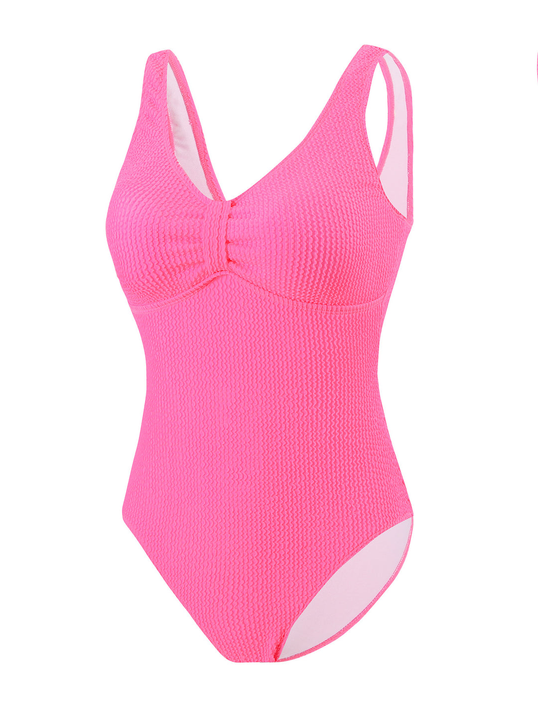 Women's one-piece swimsuit with sophisticated ribbed knit details Mune Fashion