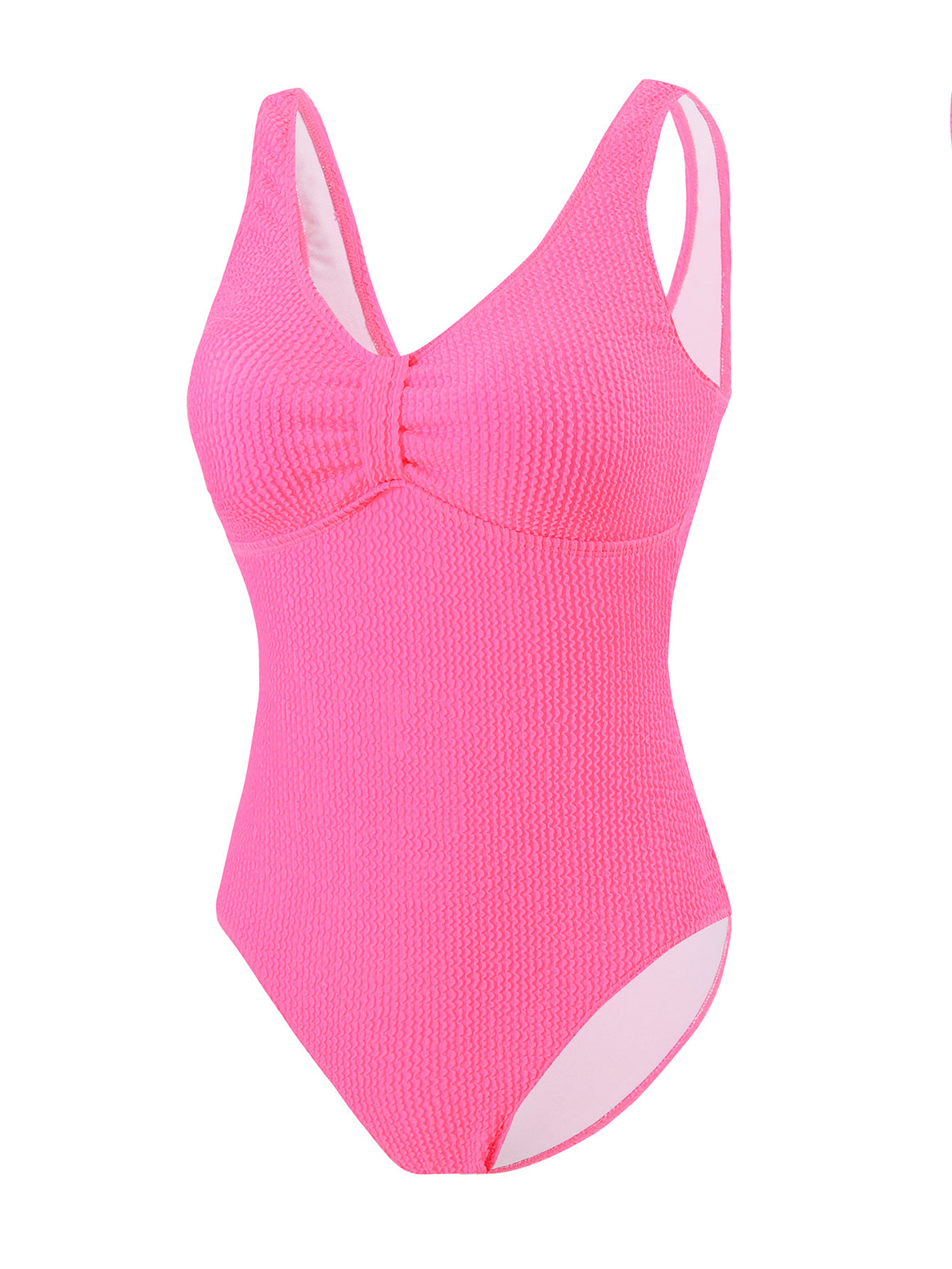 Women's one-piece swimsuit with sophisticated ribbed knit details Mune Fashion