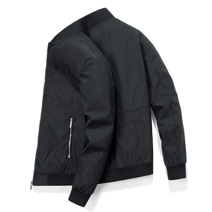Men's Modern Bomber Jacket with Soft Lining Mune Fashion