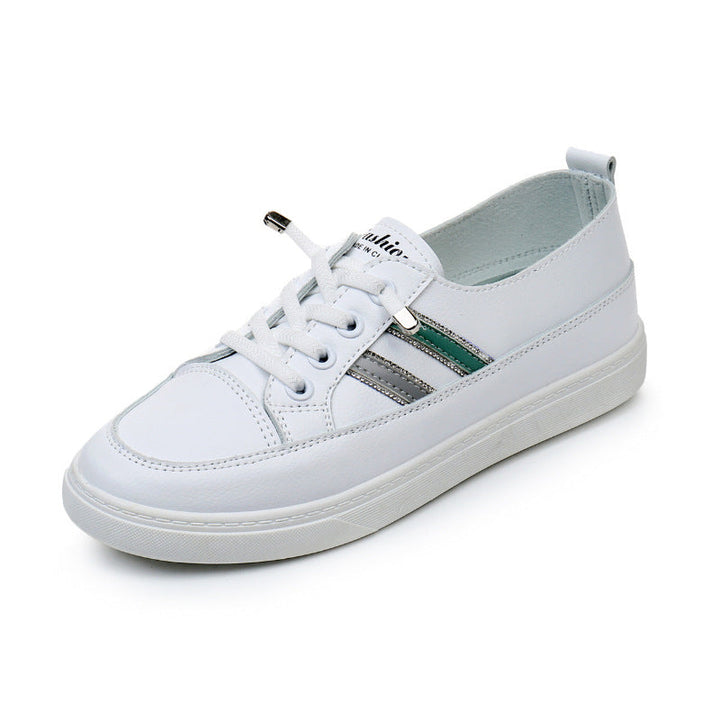 Women's fashionable sneakers with elastic lacing system and non-slip sole Mune Fashion