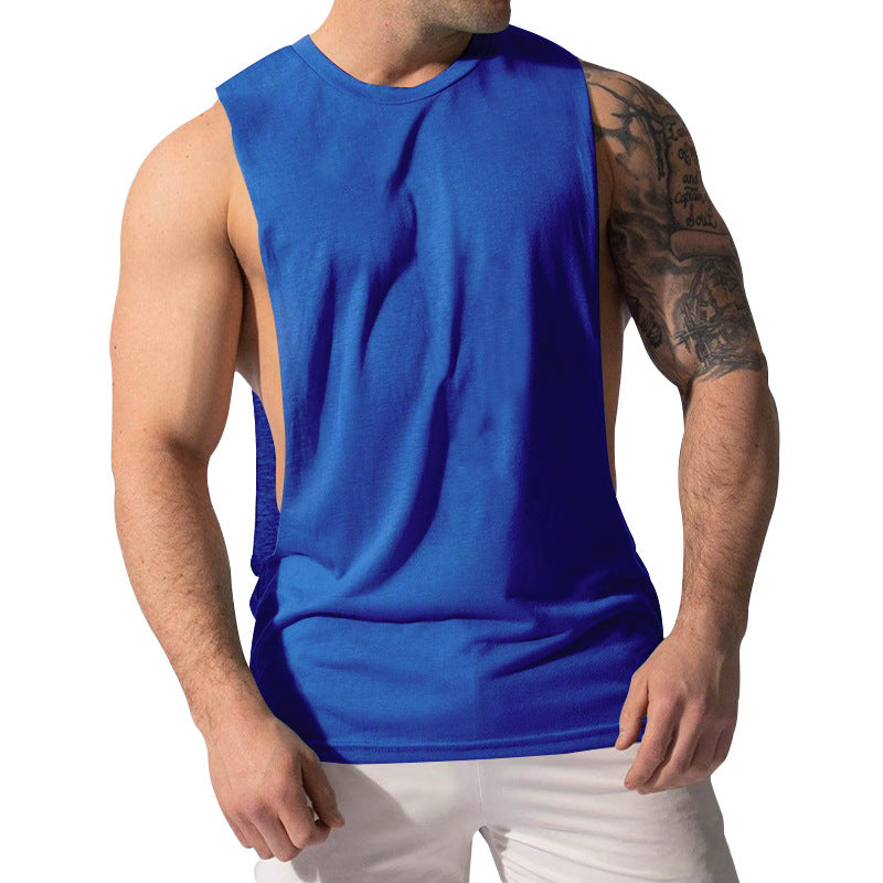 Men's muscle shirt with extra deep arm openings and breathable cotton blend Mune Fashion
