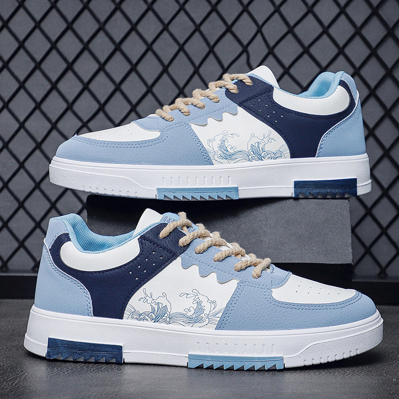 Women's Sporty Casual Shoes with Unique Wave Design Mune Fashion
