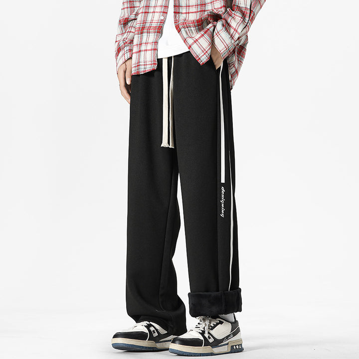 Men's Comfortable Sports Pants with Breathable Mesh Material
