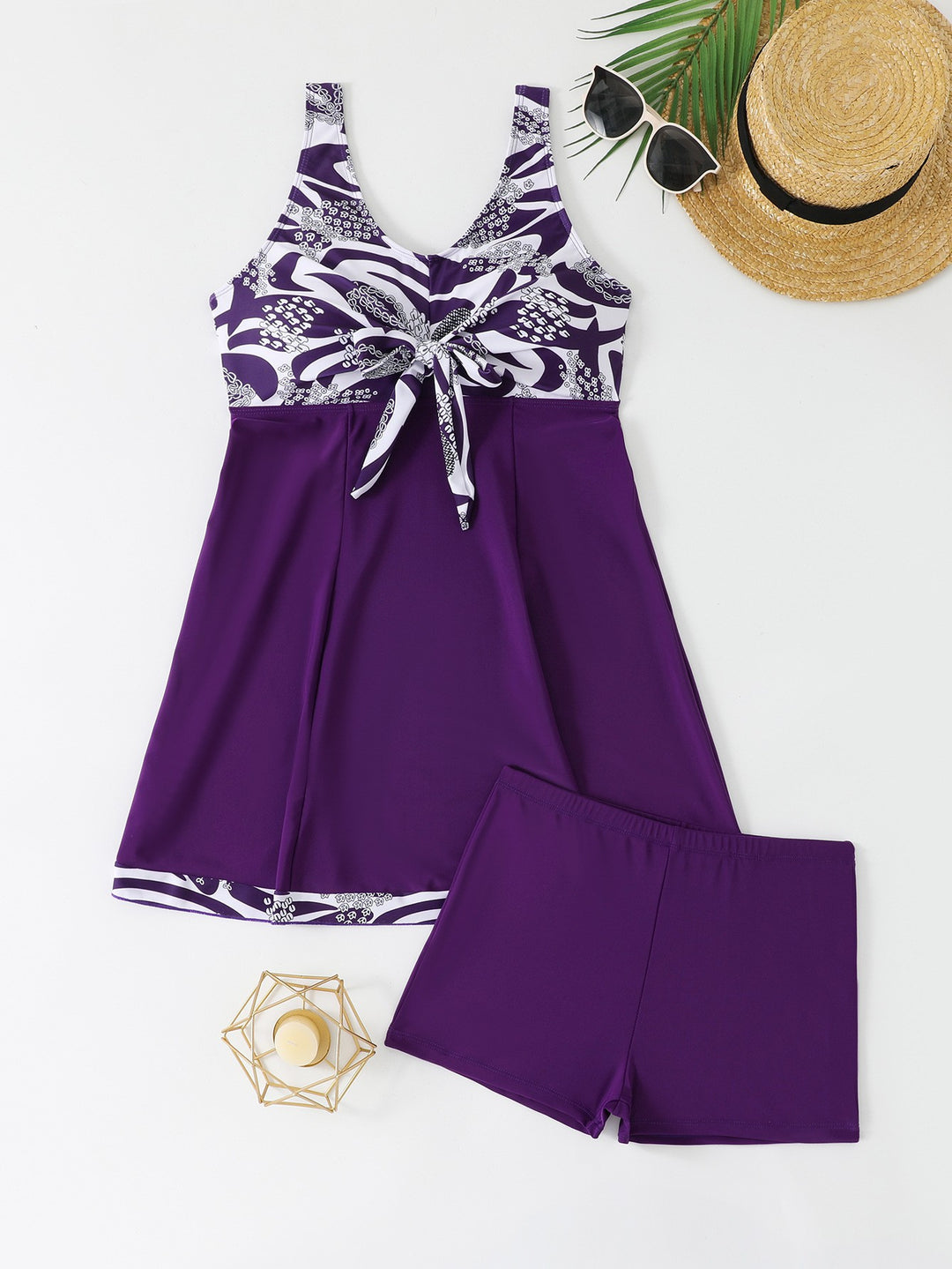 Women’s Swim Dress with Short Integration Mune Fashion