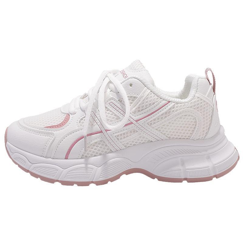 Women's Sporty Mesh Sneakers with Cushioning Sole and Modern Design Mune Fashion