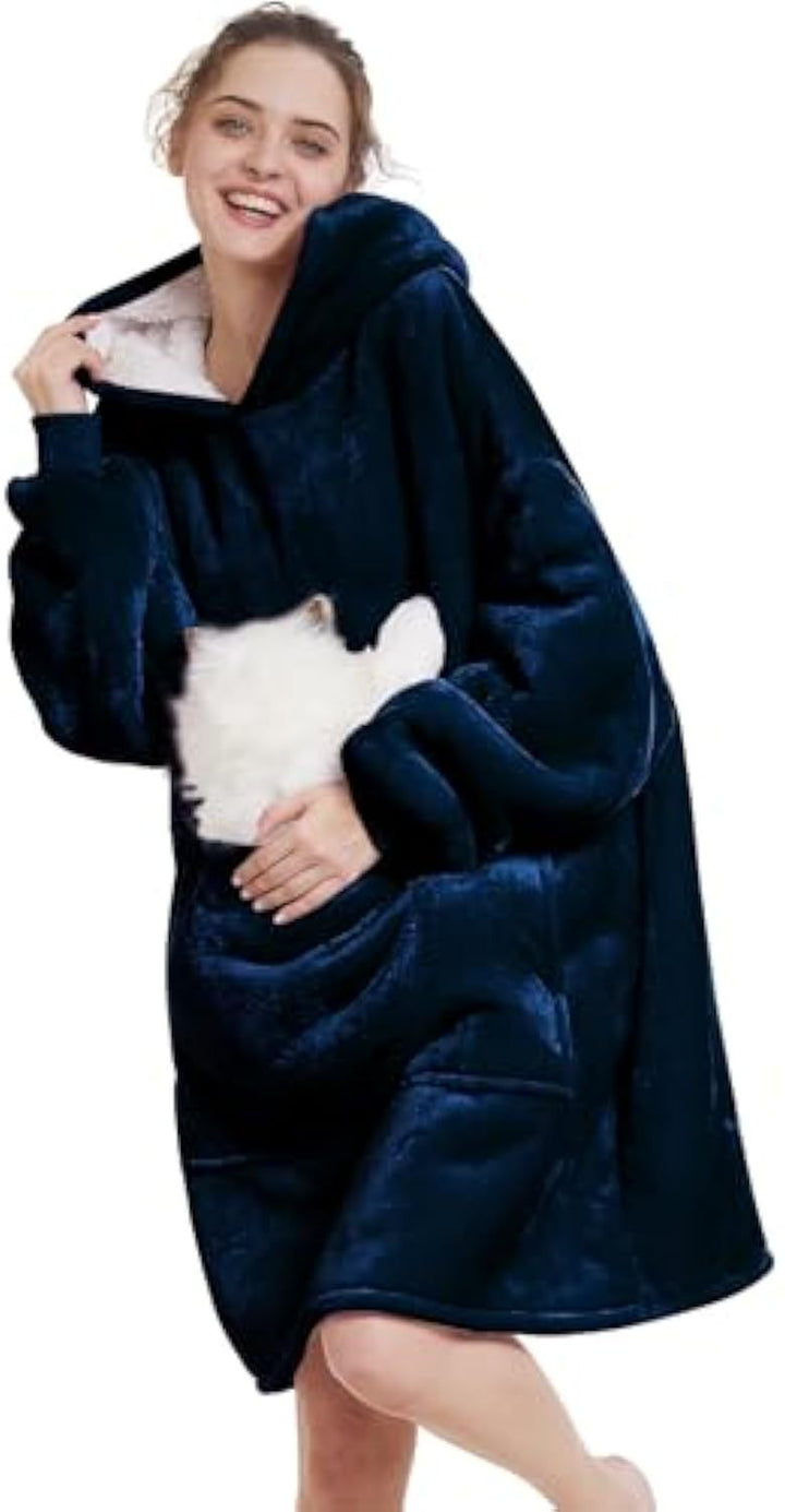 Women Cozy Hoodie Dress Mune Fashion