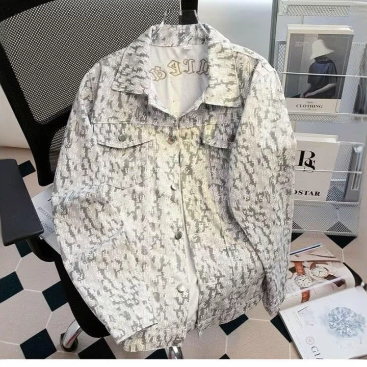 Men's Fashionable Camouflage Transitional Jacket Mune Fashion