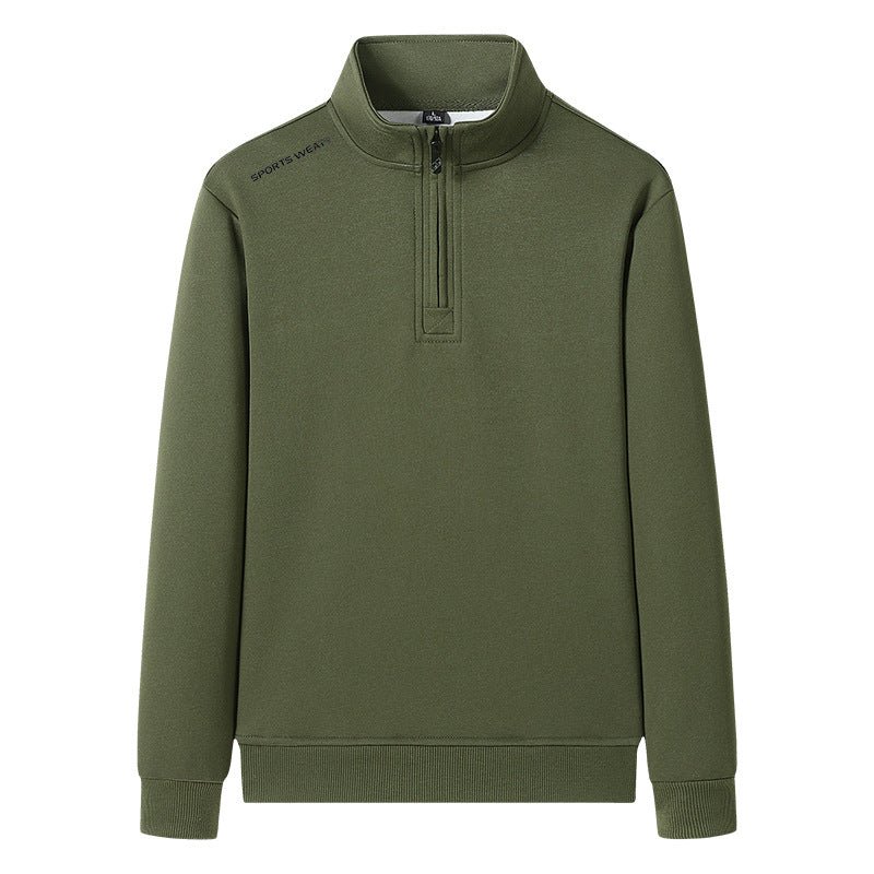 Men's Sporty Stand-Up Collar Sweater Mune Fashion