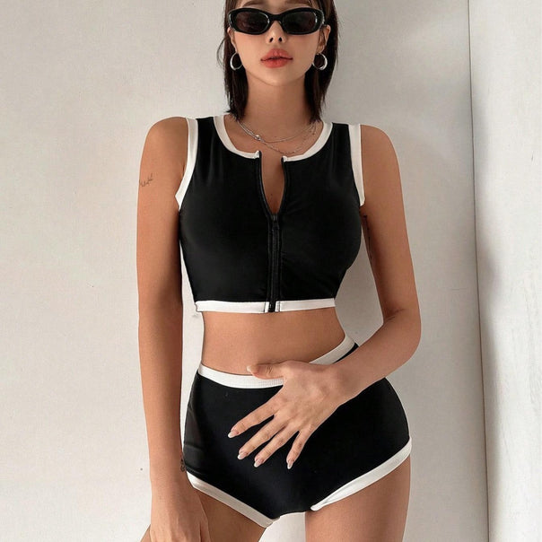 Women’s Sporty Two-Piece Swim Outfit Mune Fashion