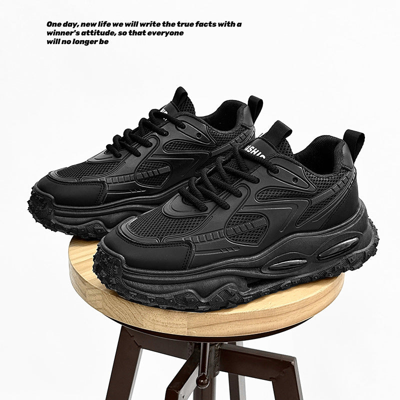 Women’s sporty mesh sneakers with slip-resistant tread sole and breathable construction Mune Fashion