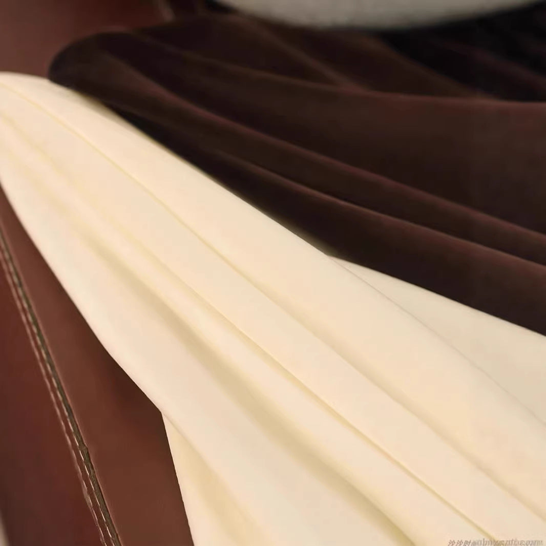 Women's Elegant Maxi Skirt made of high-quality Satin Mune Fashion