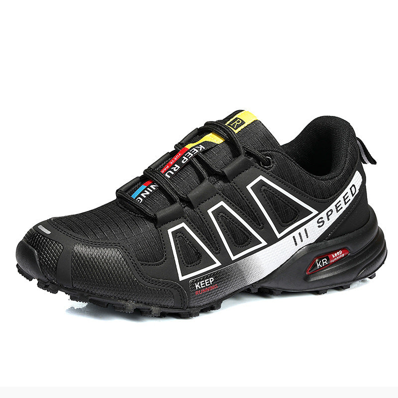 Men's nan robust Trail running shoe with shock-absorbing EVA midsole and grippy profile outsole Mune Fashion