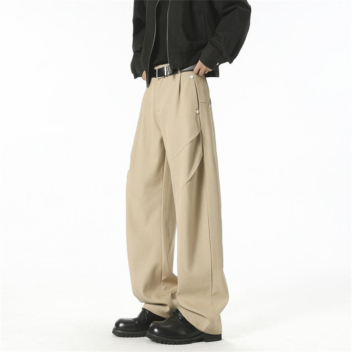 Women's Elegant Wide-Cut Suit Pants Mune Fashion