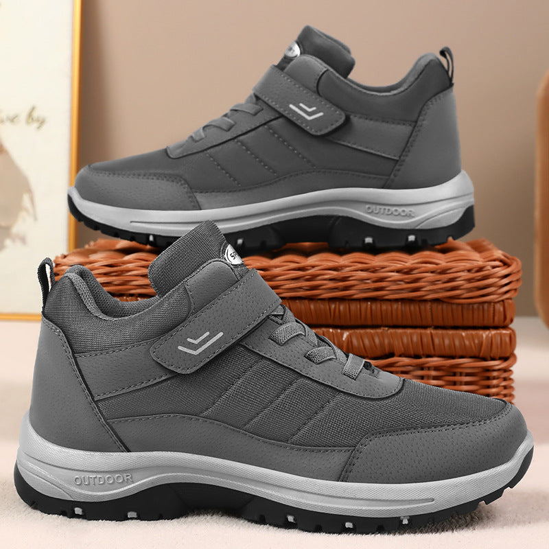 Men's nan multifunctional outdoor half shoe with Velcro straps, shock-absorbing EVA midsole and grippy trail sole Mune Fashion