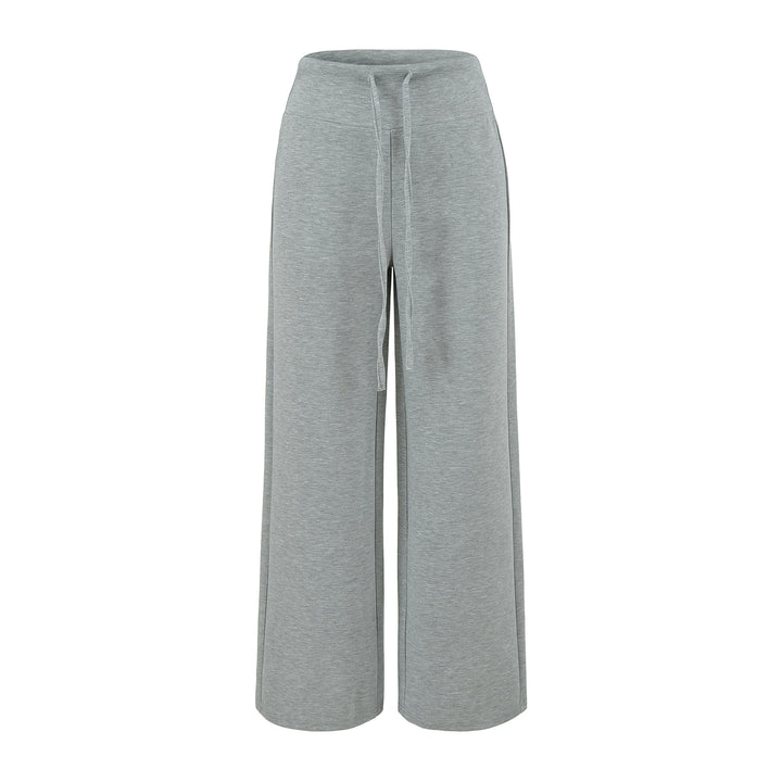 Women's Culotte Lounge Pants with High Comfort Waistband and Drawstring