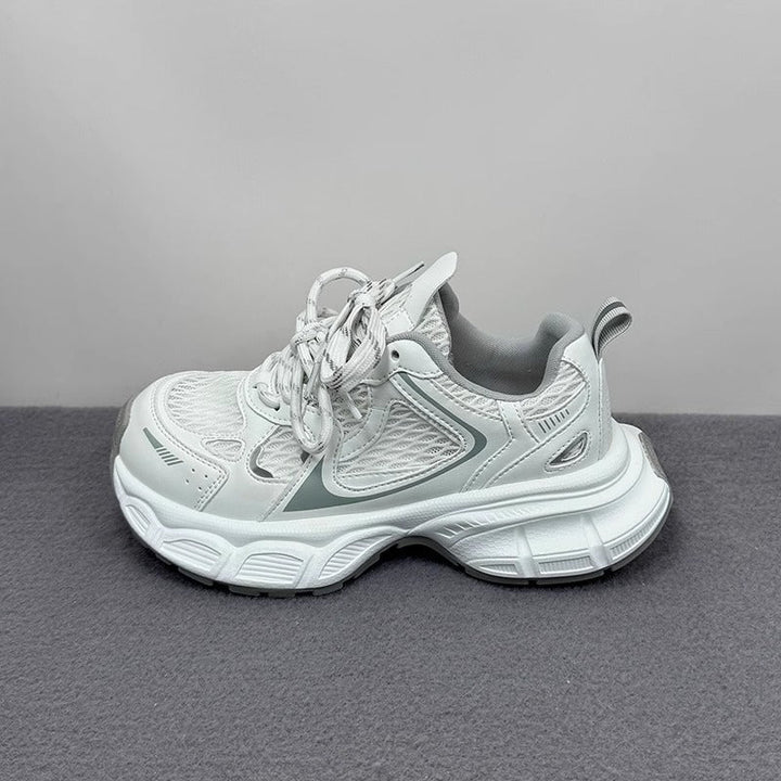 Ladies Athletic Sneakers with Breathable Mesh Upper by Mune Fashion