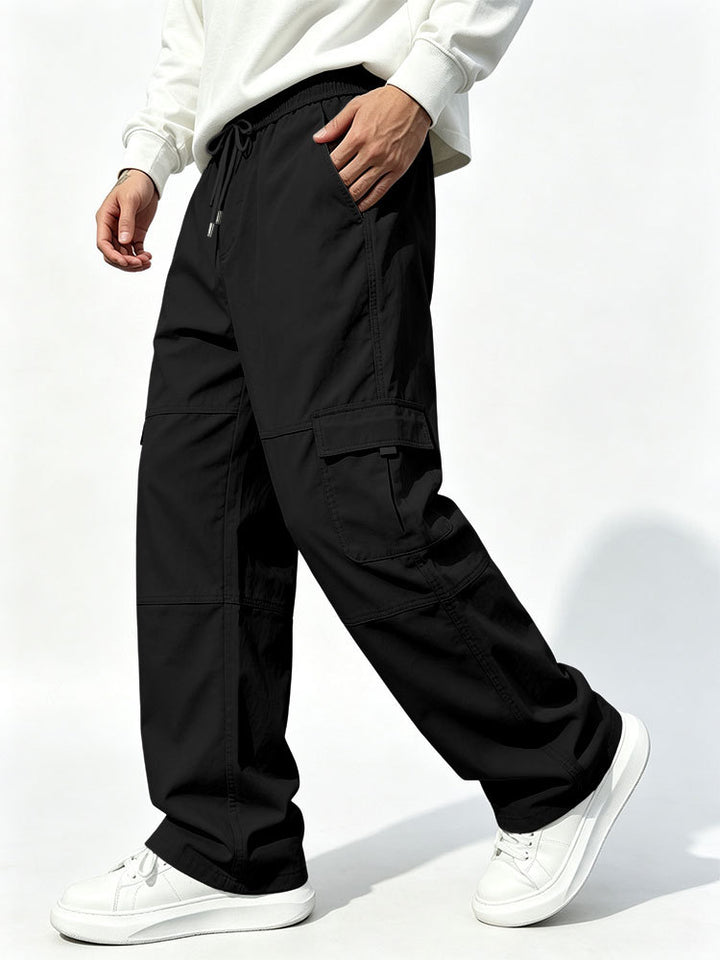Men's cargo pants with a loose fit and elastic waistband Mune Fashion