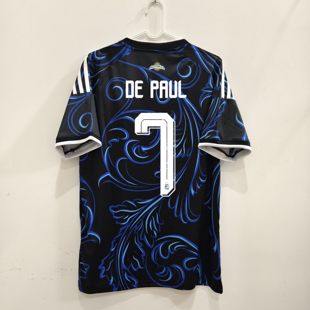 Unisex official player jersey with name print and baroque allover print Mune Fashion