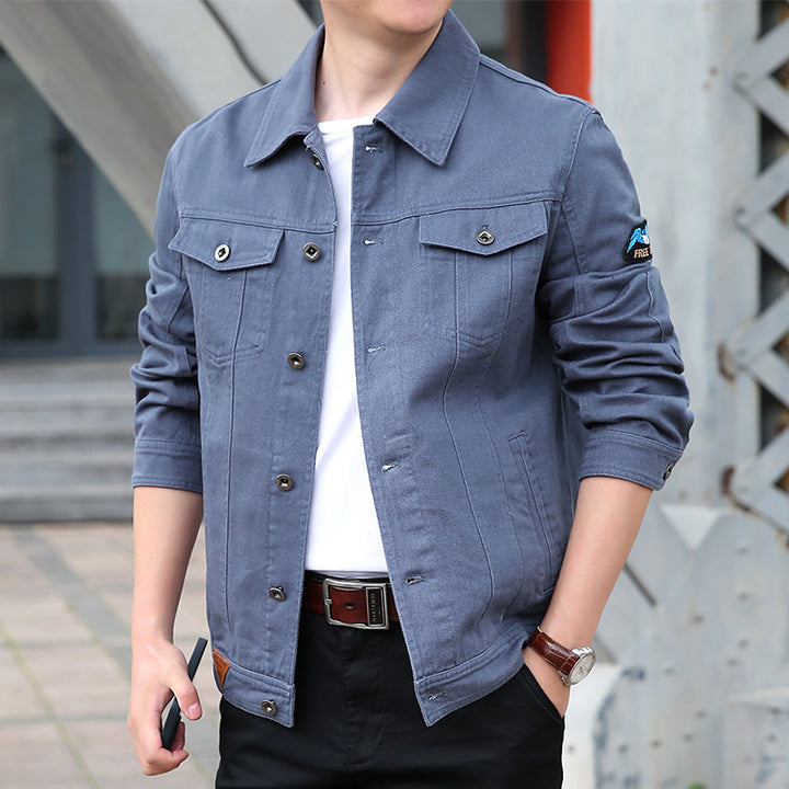 Men's Fashion Jean Jacket Mune Fashion