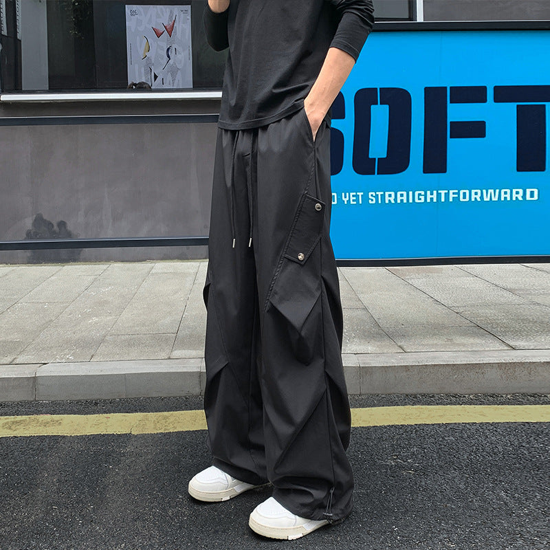 Men's Wide Cargo Pants Mune Fashion