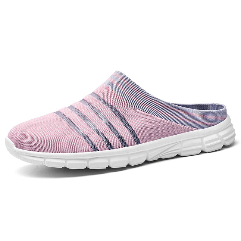 Unisex nan lightweight knit mule with contoured comfort sole and flexible profile outsole Mune Fashion