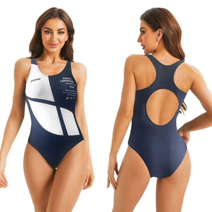 Women's sporty swimsuit with dynamic design elements Mune Fashion