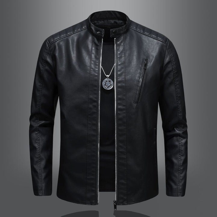 Men's Elegant and Comfortable Leather Jacket Mune Fashion