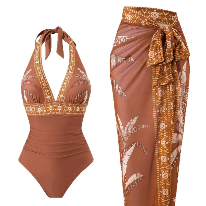 Women’s swimsuit with playful wrap skirt Mune Fashion