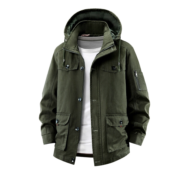 Men's Lightweight Outdoor Jacket with Practical Pockets Mune Fashion