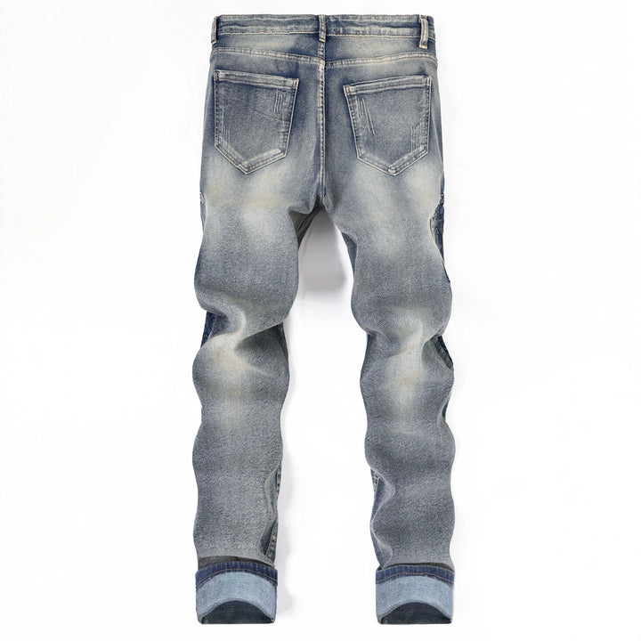 Men's Fashion Jeans with Special Seams Mune Fashion