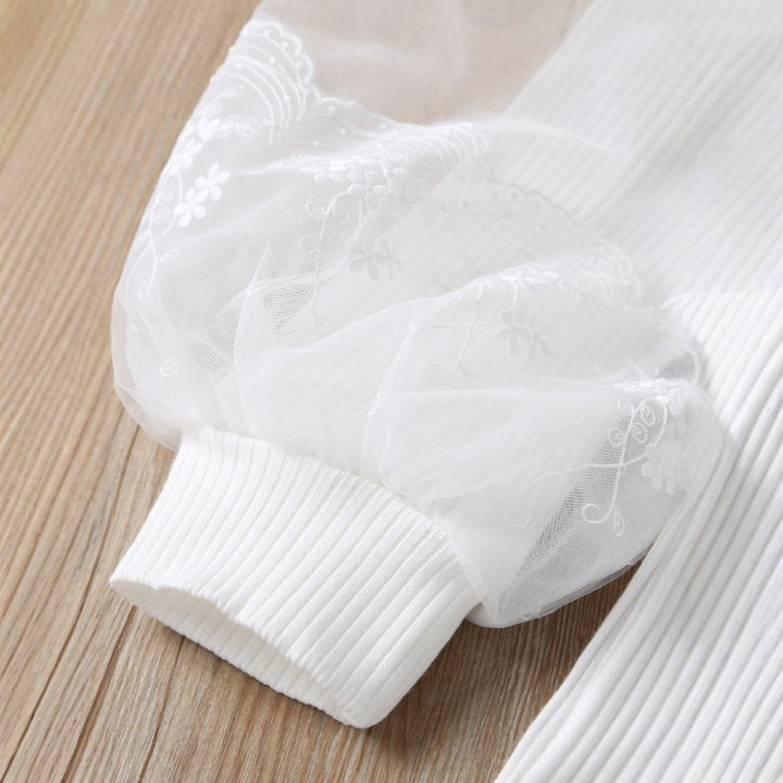 Women's stylish blouse with voluminous tulle sleeves Mune Fashion