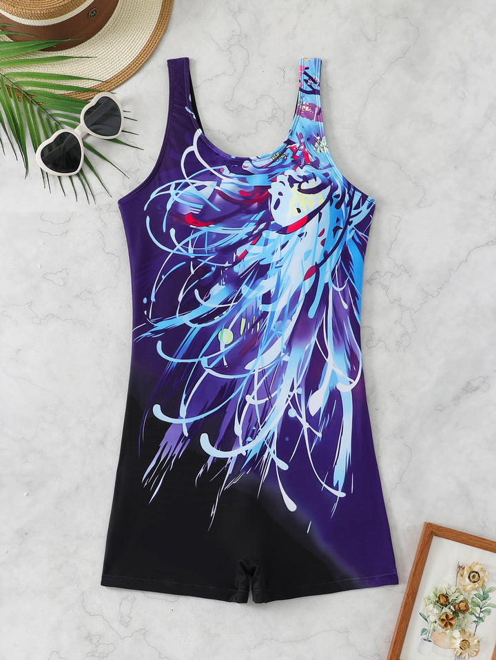 Women's Sporty Swimsuit Mune Fashion