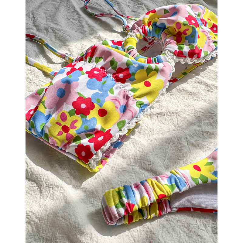 Women Floral Bikini Mune Fashion