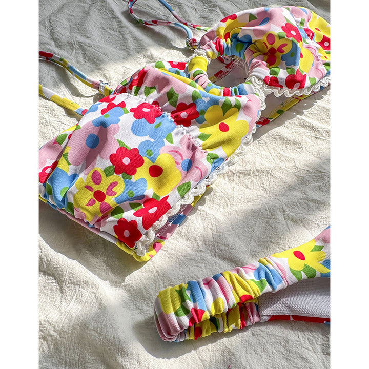 Women Floral Bikini Mune Fashion
