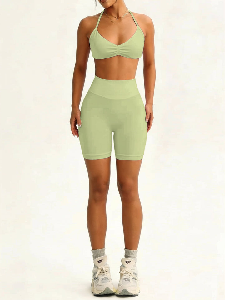 Women's sporty bikini set made of high-elastic material with adjustable straps Mune Fashion
