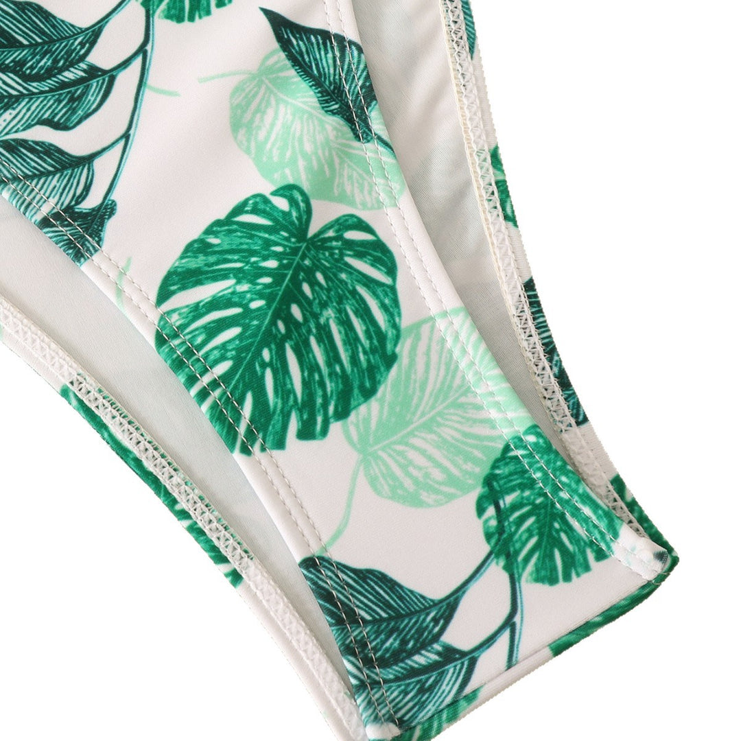 Women's Beach Swimsuit Set with Elegant Wrap Blouse Mune Fashion