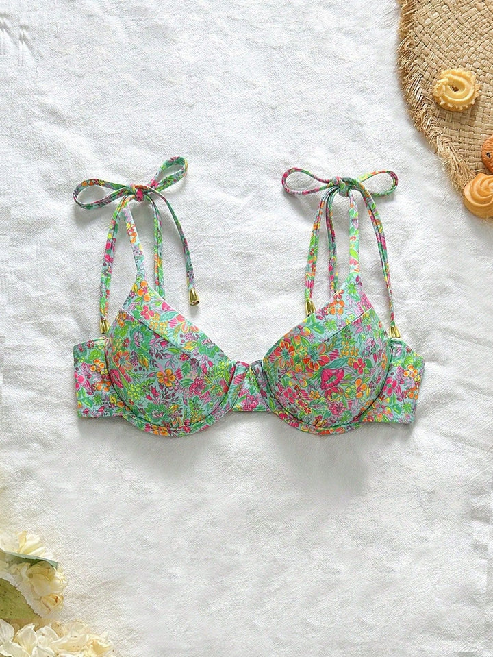 Women's padded bikini top with adjustable straps Mune Fashion