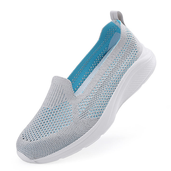 Women's seamless sock sneaker with memory foam insole and flexible lightweight sole Mune Fashion