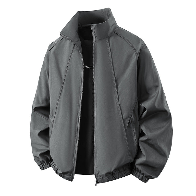 Men's Lightweight and Sporty Windbreaker Jacket Mune Fashion