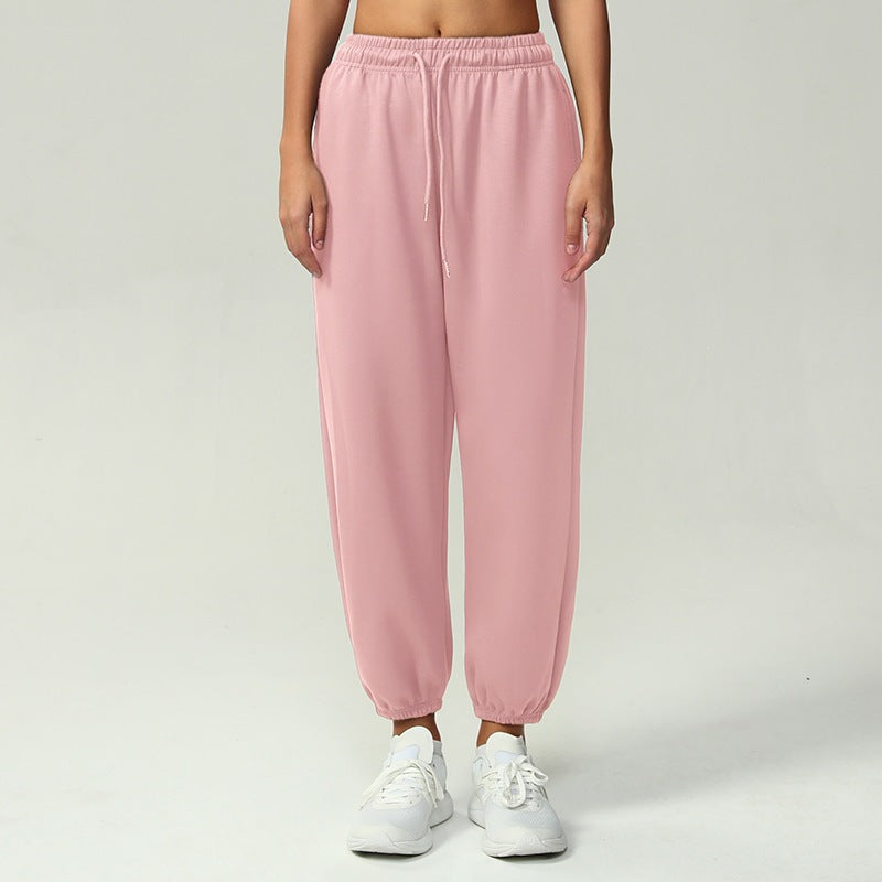 Women's breathable performance jogger pants with high comfort waistband, adjustable drawstring and elastic cuffed hems Mune Fashion