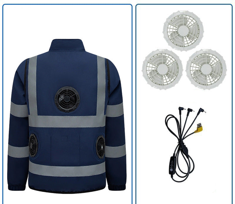 Unisex portable battery fan set for cooling vest with quiet fans Mune Fashion