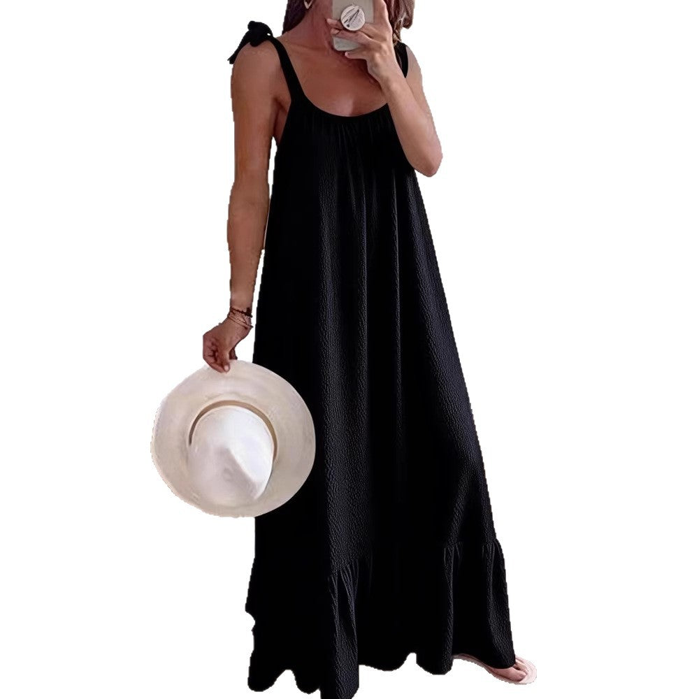 Women's maxi dress with strapless design Mune Fashion