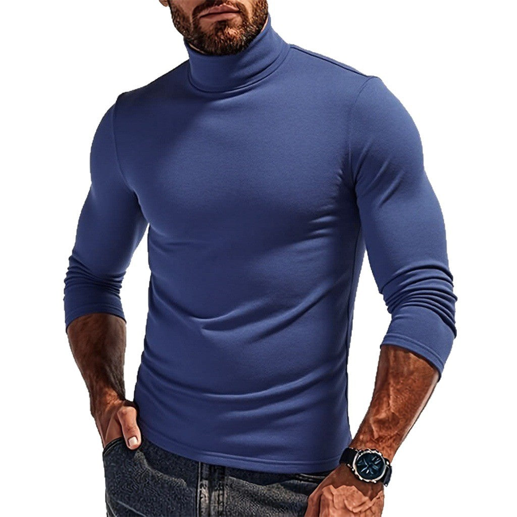 Men's Turtleneck Sweater In Modern Design Mune